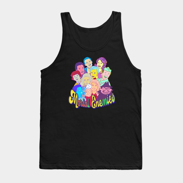 Mortal Enemies Tank Top by VultureVomitInc